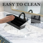 Vanity Organizer Individual Bottle Slots Stable Flat Base