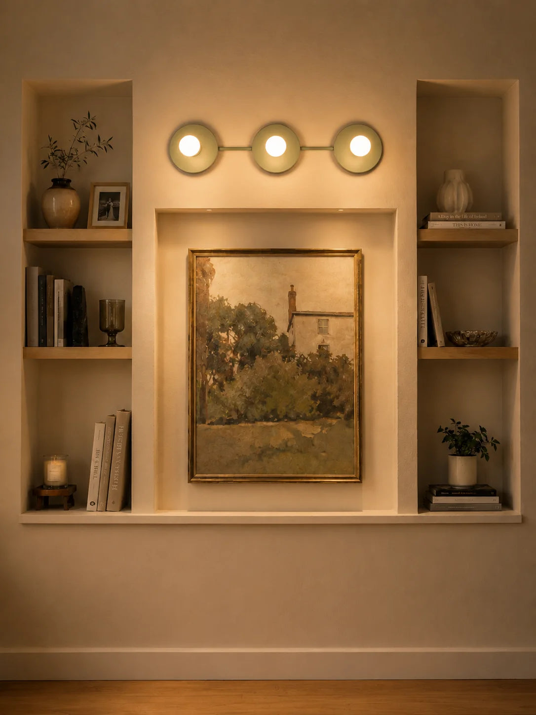 Vanity Wall Lamp 3-Light Even Mirror Lighting