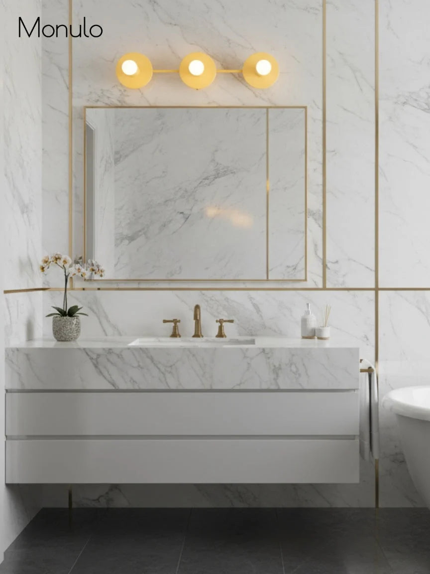 Vanity Wall Lamp 3-Light Even Mirror Lighting