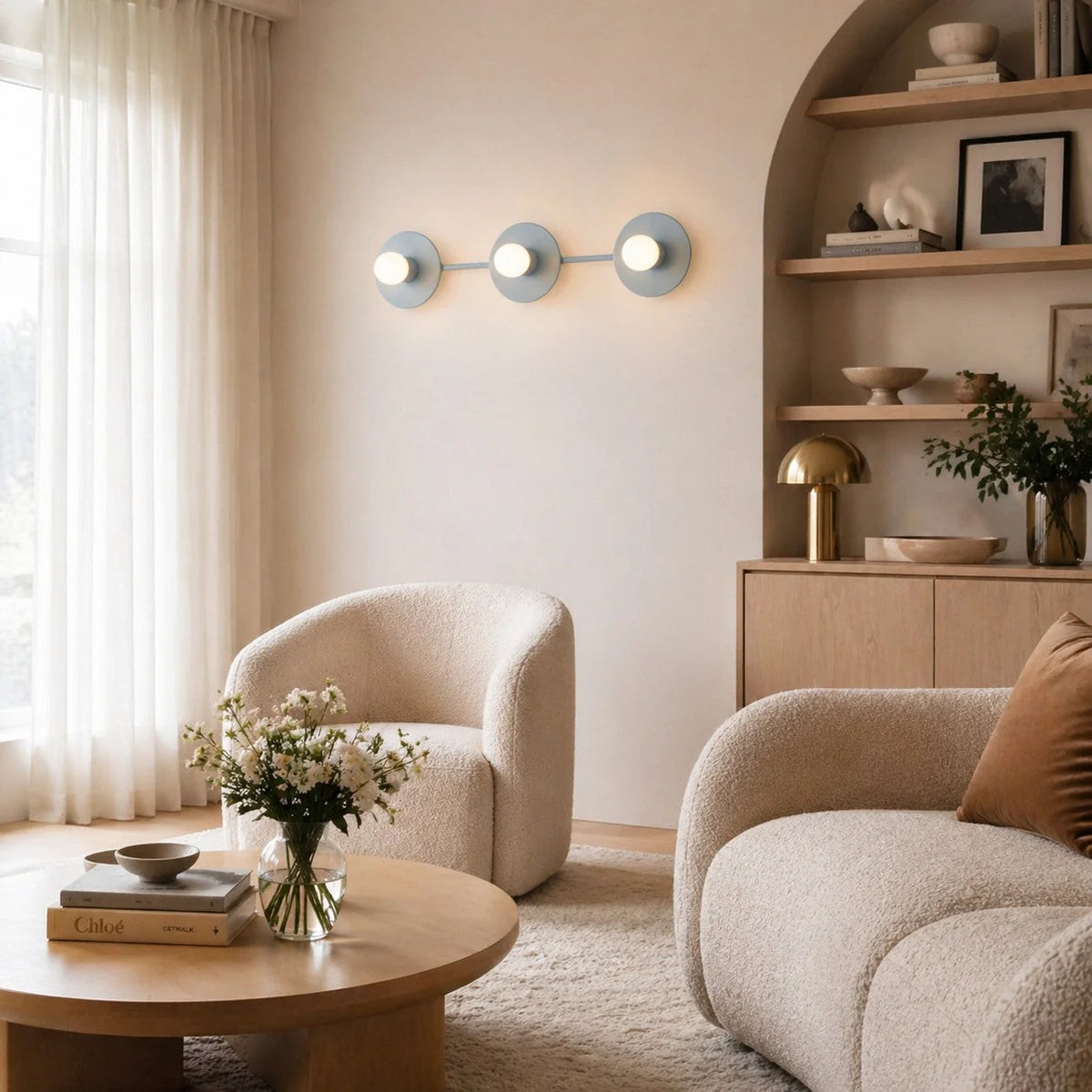 Vanity Wall Lamp 3-Light Even Mirror Lighting
