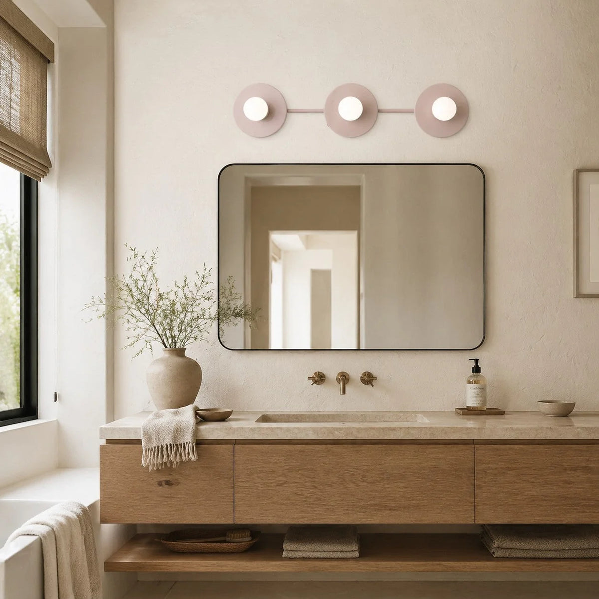 Vanity Wall Lamp 3-Light Even Mirror Lighting