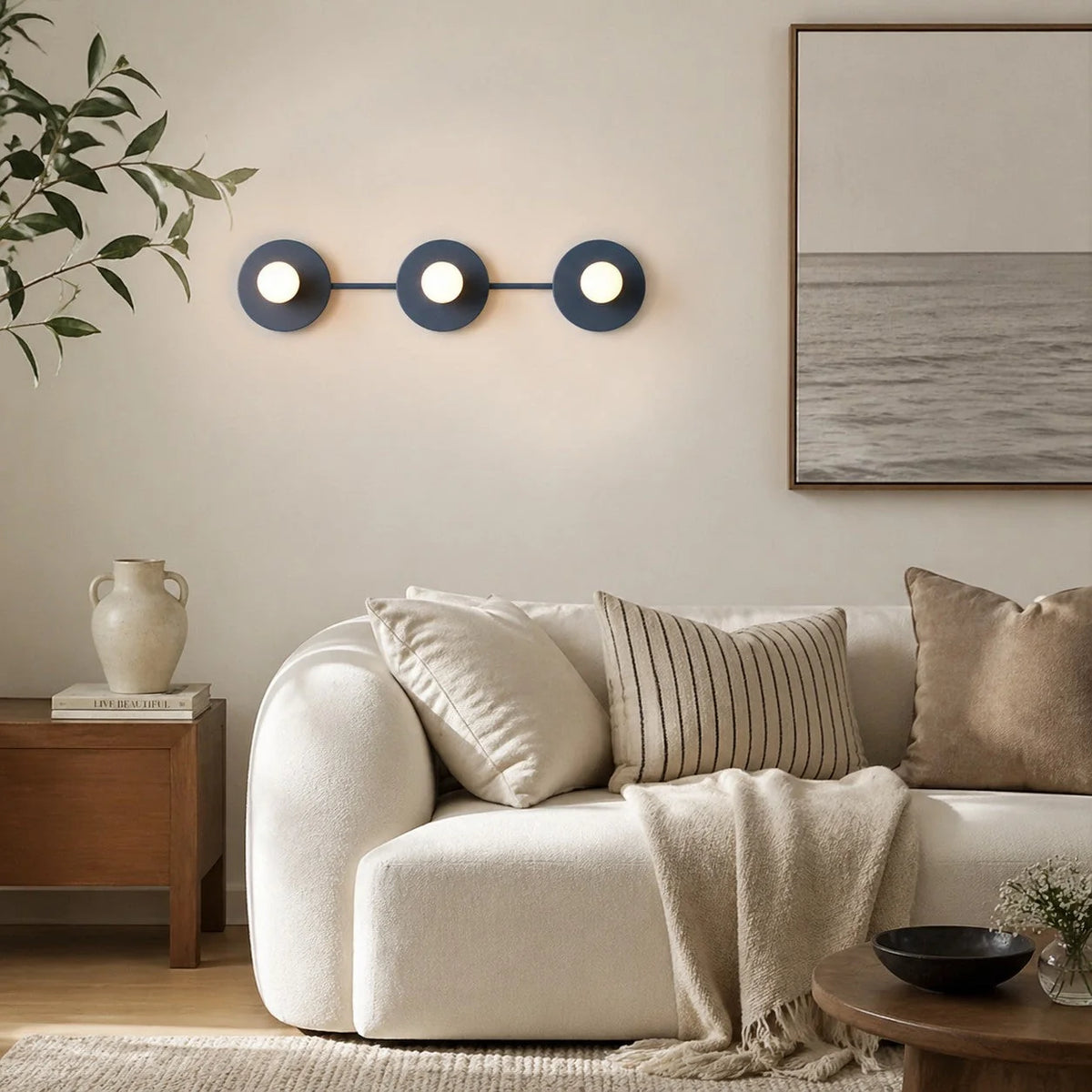 Vanity Wall Lamp 3-Light Even Mirror Lighting