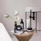 Vase Hand-Blown Borosilicate Sculptural Loop