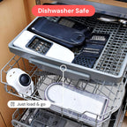 Vegetable Chopper 7-In-1 Stainless Steel Blades Safety Guard
