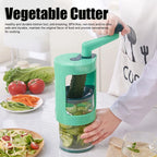 Vegetable Cutter Rotating Stainless Steel Blades Dishwasher Safe