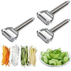 Vegetable Peeler Dual-Blade Julienne Stainless Steel
