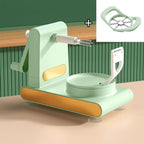 Vegetable Peeler Rotating Ergonomic Handle 3 Interchangeable Blades