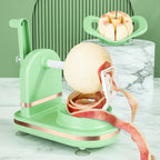 Vegetable Peeler Rotating Ergonomic Handle 3 Interchangeable Blades