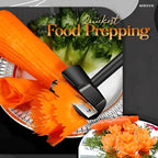 Vegetable Peeler & Spiralizer Stainless Steel Blade Ergonomic Handle