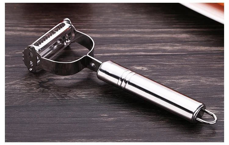 Vegetable Peeler Stainless Steel Interchangeable Blades & Ergonomic Handle
