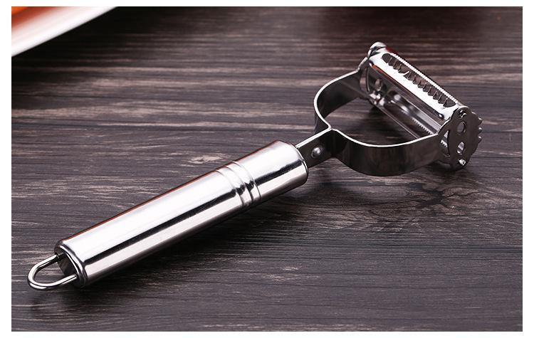 Vegetable Peeler Stainless Steel Interchangeable Blades & Ergonomic Handle
