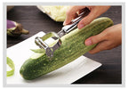 Vegetable Peeler Stainless Steel Interchangeable Blades & Ergonomic Handle