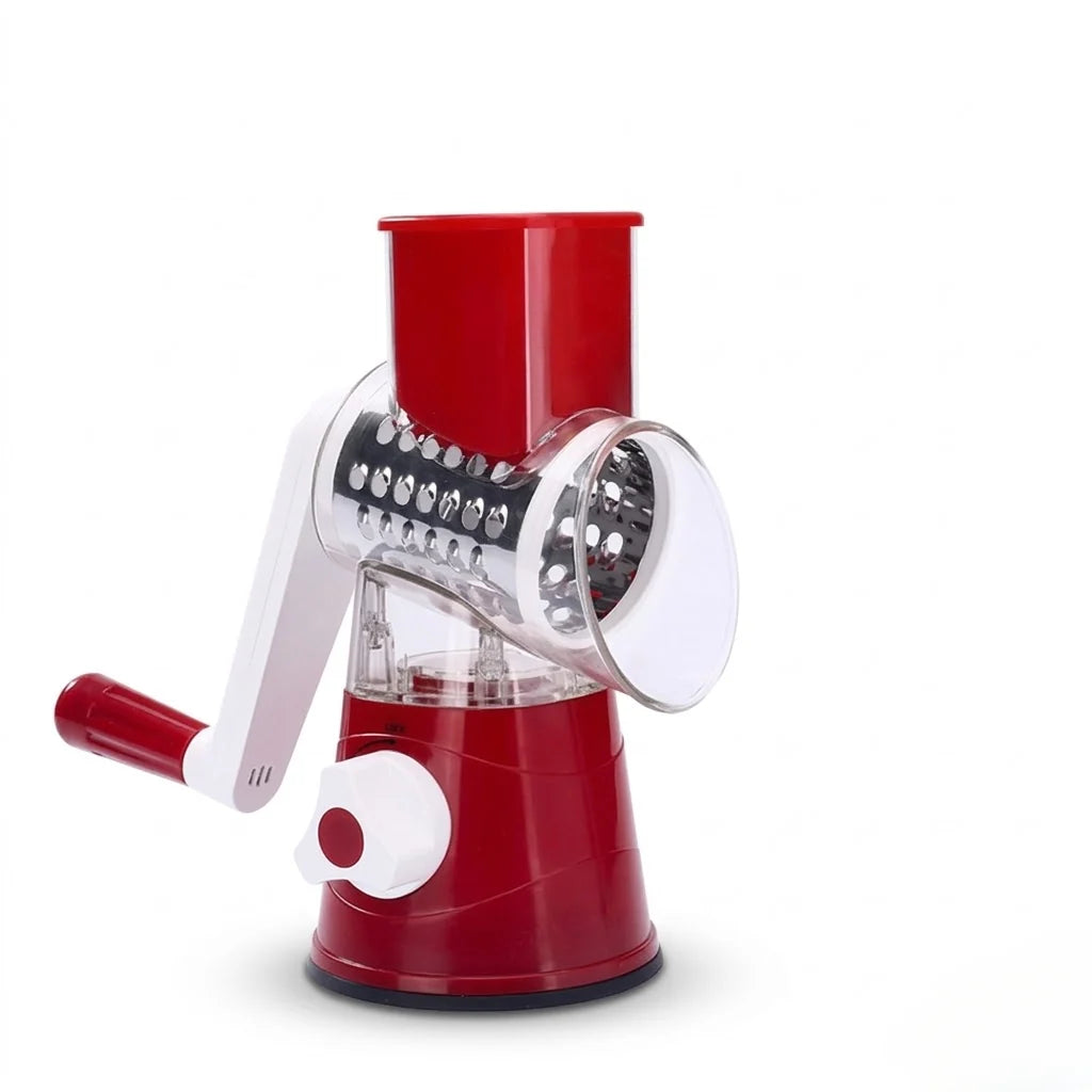 Vegetable Slicer 3-In-1 Rotary Manual Compact