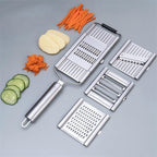 Vegetable Slicer Ergonomic Handle Stainless Steel Blades