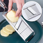 Vegetable Slicer Ergonomic Handle Stainless Steel Blades