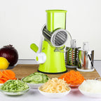 Vegetable Slicer Interchangeable Stainless Blades Detachable Container