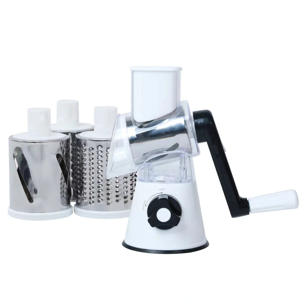 Vegetable Slicer Interchangeable Stainless Blades Detachable Container