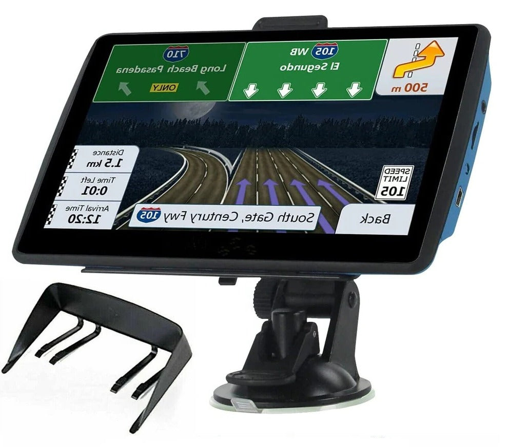 Vehicle GPS Navigator 7-Inch Touchscreen Live Traffic & Lifetime Maps