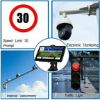 Vehicle GPS Navigator 7-Inch Touchscreen Live Traffic & Lifetime Maps