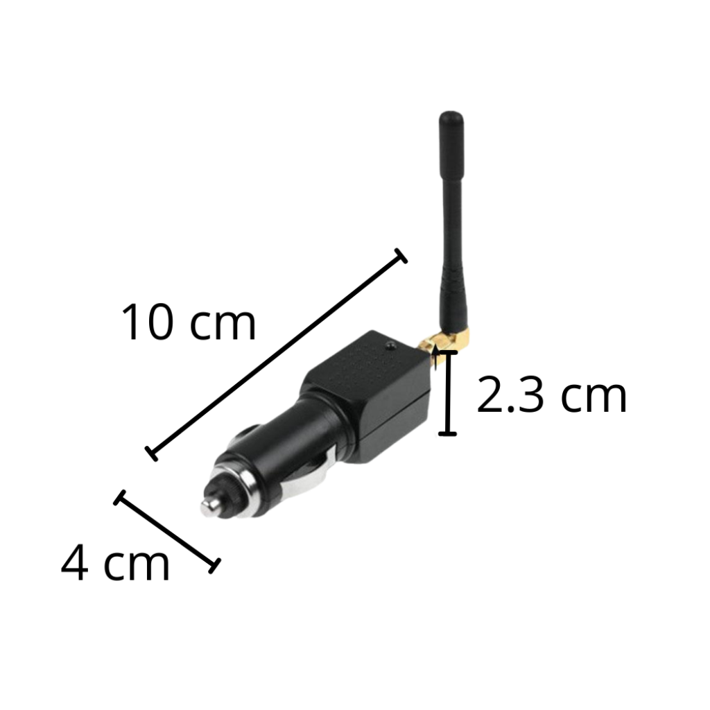 Vehicle GPS Signal Blocker Cigarette Lighter Adapter