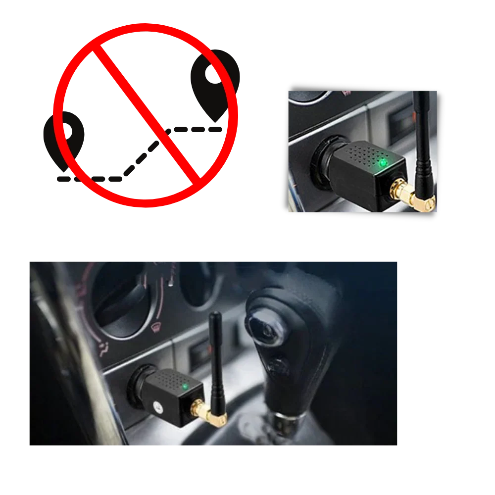 Vehicle GPS Signal Blocker Plug-In 12V Plug-And-Play