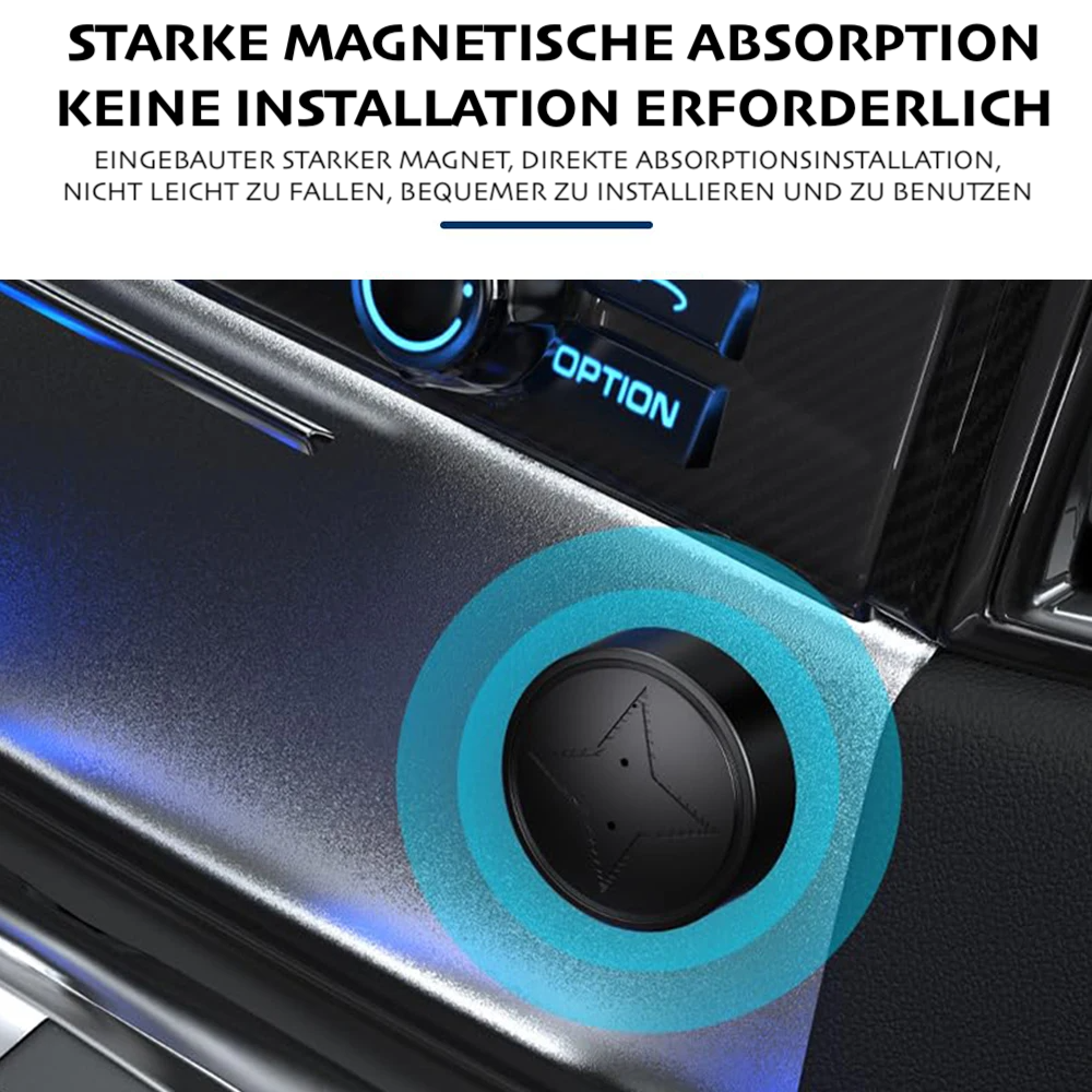 Vehicle GPS Tracker Magnetic Mount Real-Time Tracking