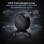 Vehicle GPS Tracker Real-Time Magnetic Mount Waterproof
