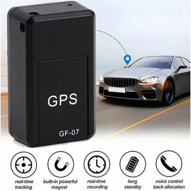 Vehicle GPS Tracker Real-Time Tracking Magnetic Mount Compact