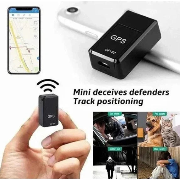 Vehicle GPS Tracker Real-Time Tracking Magnetic Mount Compact