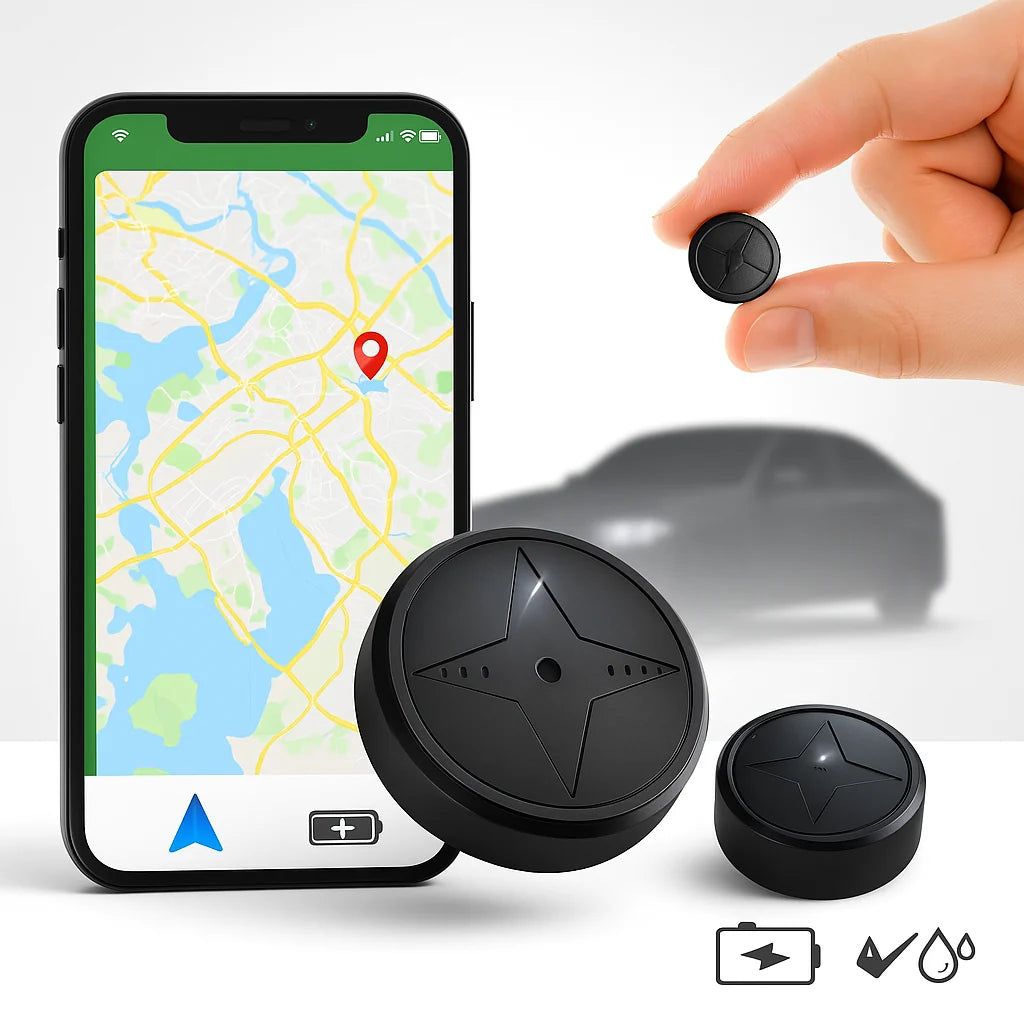 Vehicle GPS Tracker Real-Time Waterproof Magnetic Mount