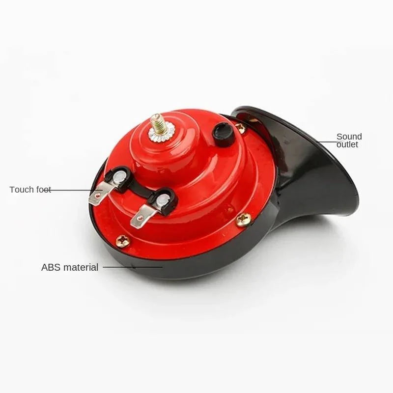 Vehicle Horn 12V Dual-Tone High Projection Weather-Resistant
