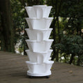 Vertical Garden Planter Hydroponic Space-Saving Flow-Through Drainage