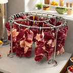 Vertical Skewer Rack Stainless Steel Detachable 24 Skewers