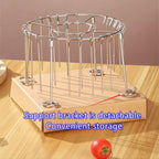 Vertical Skewer Rack Stainless Steel Detachable 24 Skewers