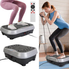 Vibration Plate 120 Speed Settings Remote & Resistance Bands