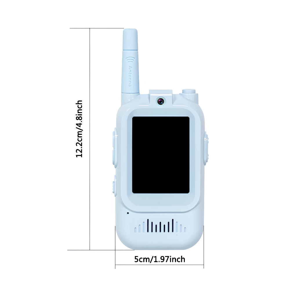Video Walkie Talkie Built-In Camera Rechargeable Set of 2
