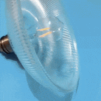 Vintage Green Glass Dimmable Pendant Light (LED Bulb Included)