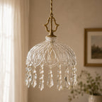 Vintage-Inspired Copper & Glass Wall Sconce (50,000-Hour Lifespan)