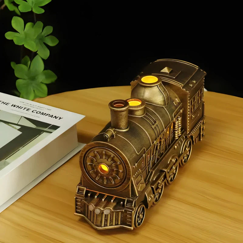 Vintage Locomotive USB-Powered Aromatherapy Humidifier (300ml)