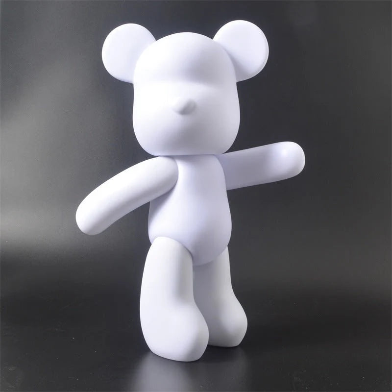 Vinyl Bear Figure Articulated Paint Ready