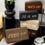 Voice-Control LED Alarm Clock (Temperature Display)