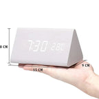 Voice-Control LED Alarm Clock (Temperature Display)