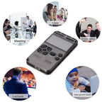 Voice Recorder 72-Hour Recording Expandable Storage