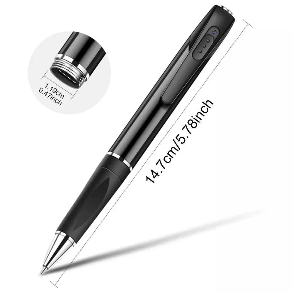 Voice Recorder Pen 1080P HD Video & Built-In Audio