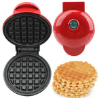 Waffle Maker Double Non-Stick Plates Fast Heating