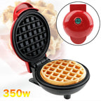 Waffle Maker Double Non-Stick Plates Fast Heating