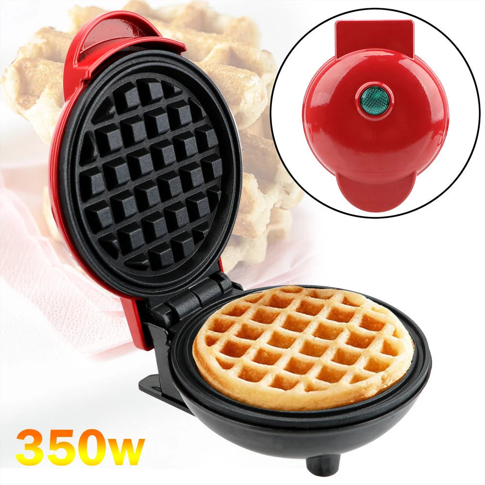 Waffle Maker Double Non-Stick Plates Fast Heating