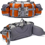 Waist Bag Adjustable Strap & Multiple Zippered Pockets