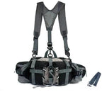 Waist Bag Adjustable Strap & Multiple Zippered Pockets