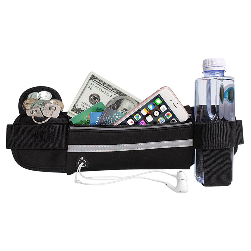 Waist Bag Neoprene Adjustable Fit Zipper Pocket